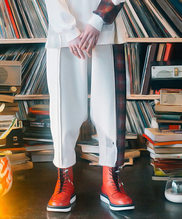 楽天市場】【STOF(ストフ)】Mad Patchwork Wide Pants パンツ(SF21AW 