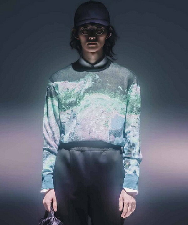 楽天市場】【HATRA(ハトラ)】Ink Scape Sweater セーター(KN01-21aw 