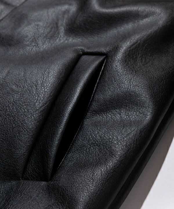 楽天市場】【glamb(グラム)】PU leather coat ピーユーレザーコート 