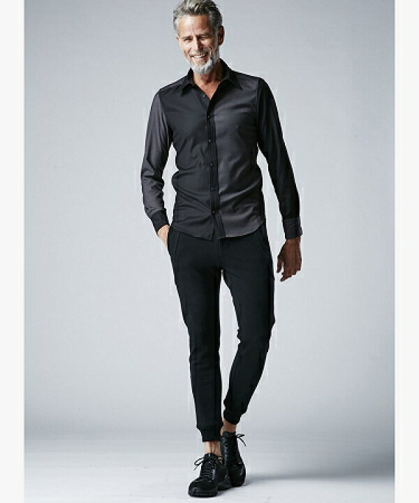 楽天市場】【AKM】MICRO TR L-S PLAIN シャツ(S122-PER013) : CAMBIO 