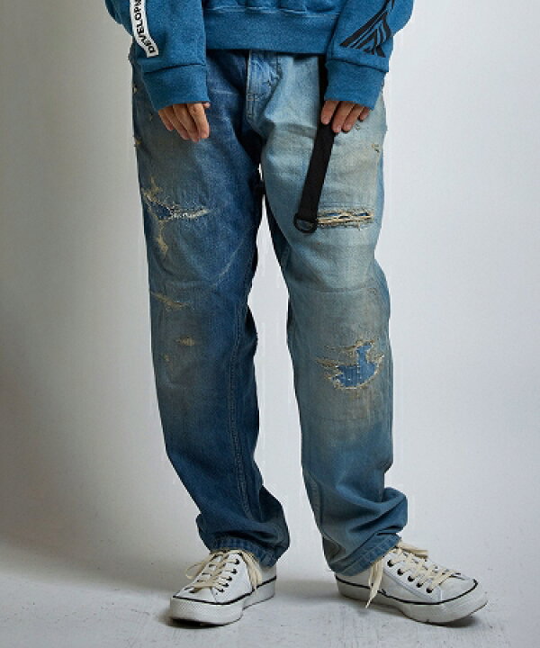楽天市場】【EGO TRIPPING(エゴトリッピング)】NEAD DENIM 3th -REMAKE  
