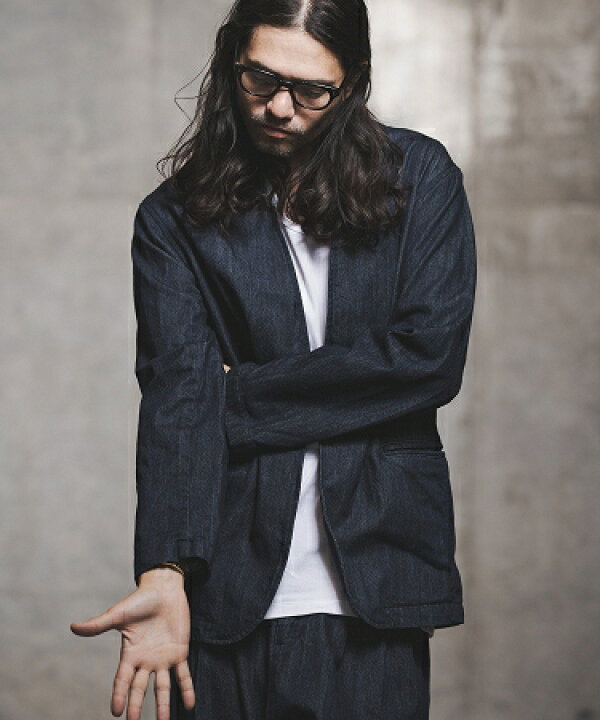 楽天市場】【GLIMCLAP(グリムクラップ)】Stretch denim collar 