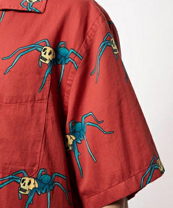 楽天市場】【Nudie Jeans(ヌーディージーンズ)】ARON POPPY RED シャツ 