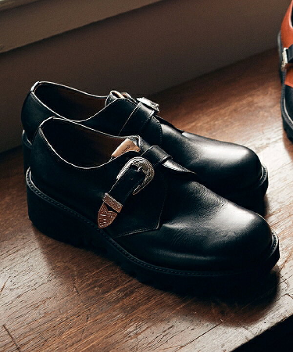 楽天市場】【glamb(グラム)】Belted Shark Sole Shoes ベルテッド 