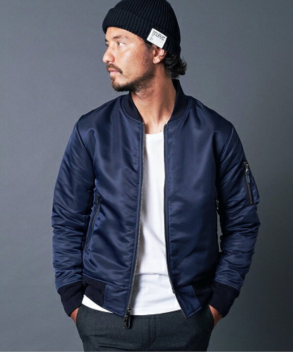 楽天市場】【Magine(マージン)】NYLON FREECE RIVERSIBLE MA-1 JKT 