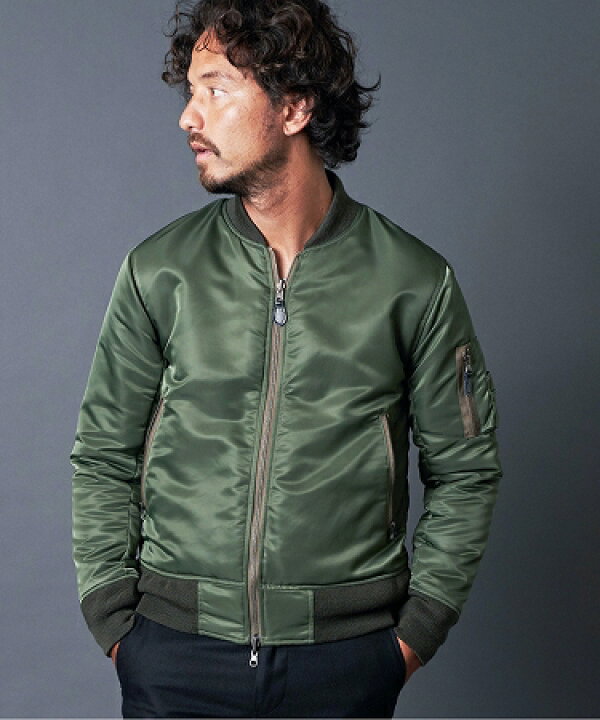 楽天市場】【Magine(マージン)】NYLON FREECE RIVERSIBLE MA-1 JKT 