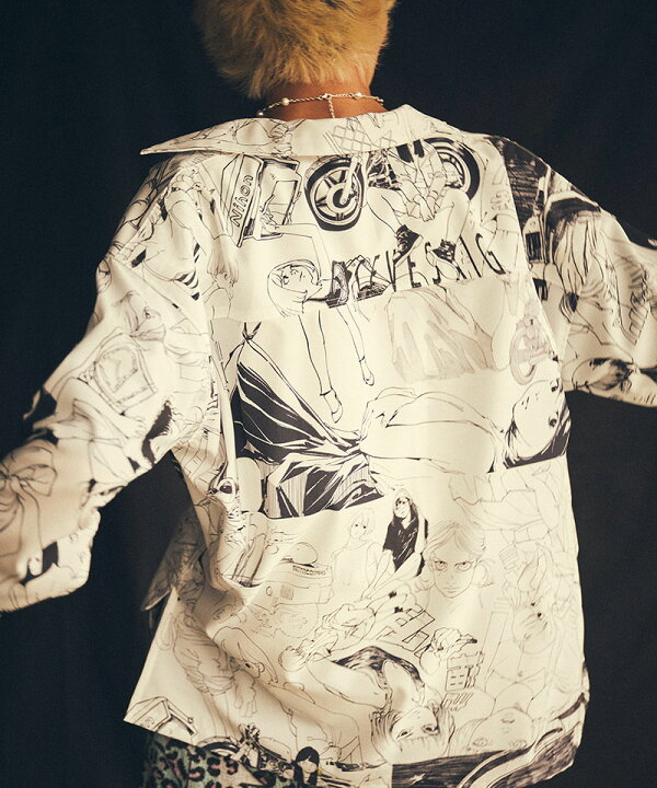 楽天市場】【SEVESKIG(セヴシグ)】MANY GIRLS SHIRT L-SL シャツ(SH-SV 