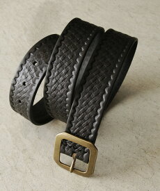【ROTAR(ローター)】Embossed leather belt ベルト(rt2179011)