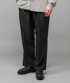 【MROLIVE(ミスターオリーブ)】STRETCH WEATHER　CLOTH-RELAX STRAIGHT EASY PANTS イージーパンツ(M-221124)