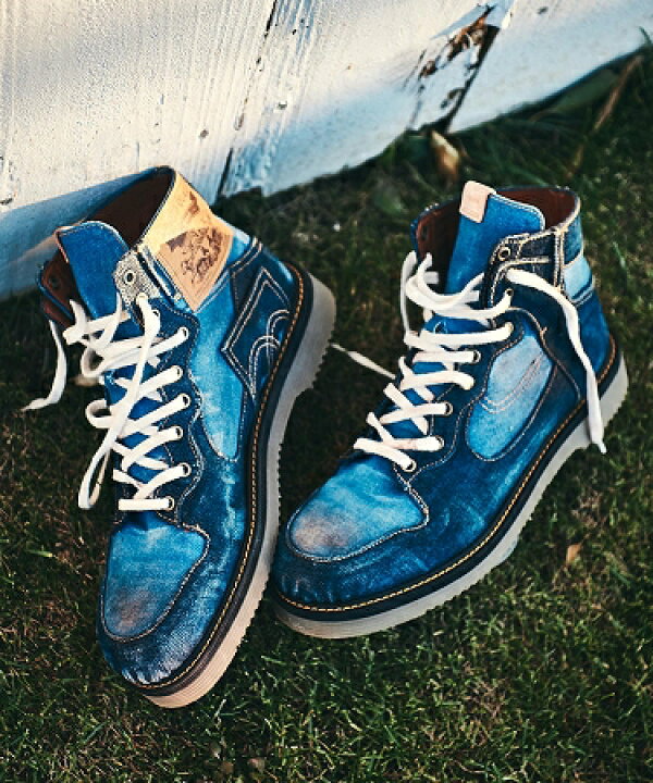 楽天市場】【glamb(グラム)】Denim Basket Shoes デニムバスケット 