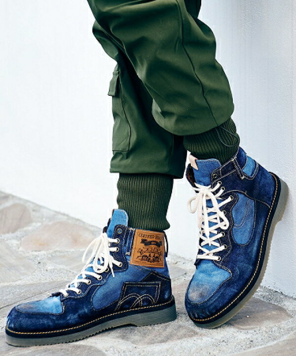 楽天市場】【glamb(グラム)】Denim Basket Shoes デニムバスケット 