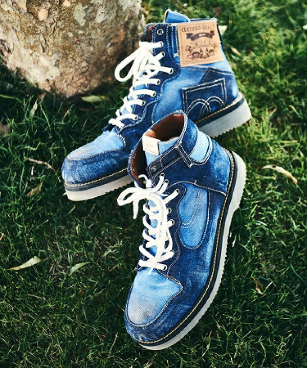 楽天市場】【glamb(グラム)】Denim Basket Shoes デニムバスケット 