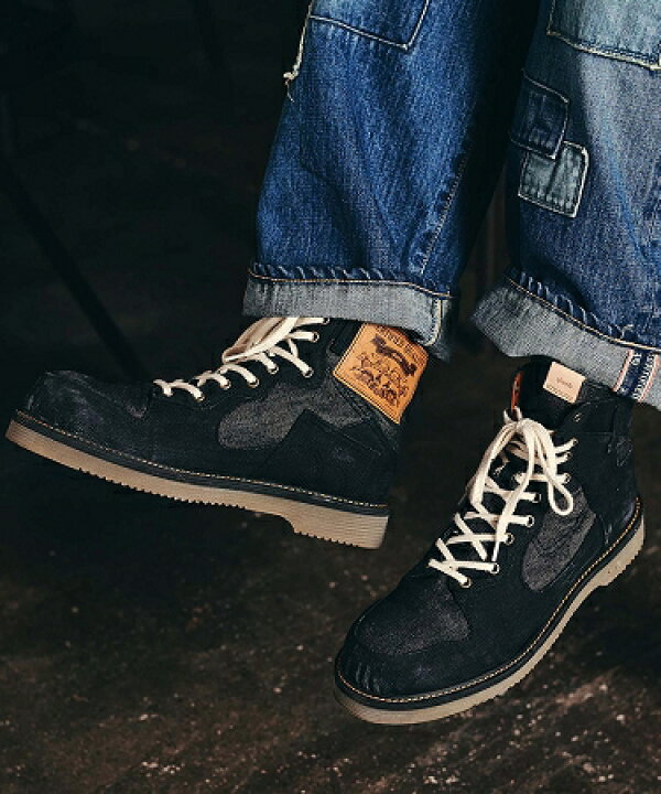 楽天市場】【glamb(グラム)】Denim Basket Shoes デニムバスケット 