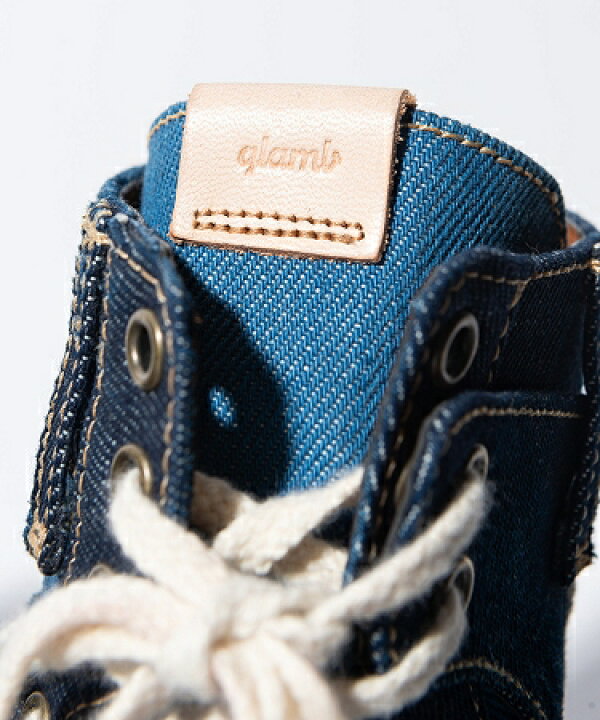 楽天市場】【glamb(グラム)】Denim Basket Shoes デニムバスケット 