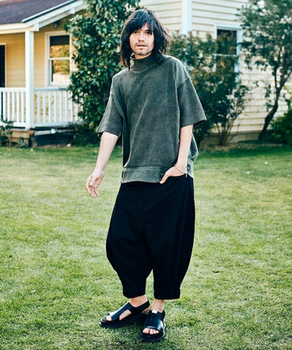 楽天市場】【glamb(グラム)】Easy cropped hem tack pants イージー 