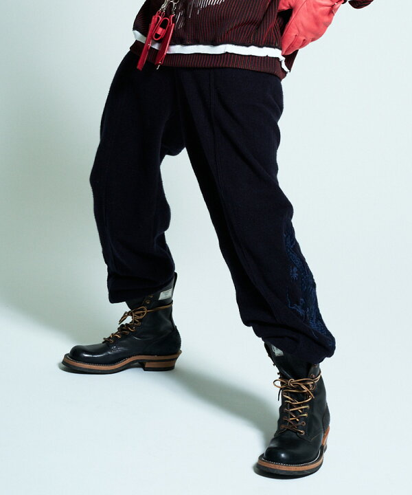 楽天市場】【SEVESKIG(セヴシグ)】Silk Fleece Pants Ver.Ska パンツ 