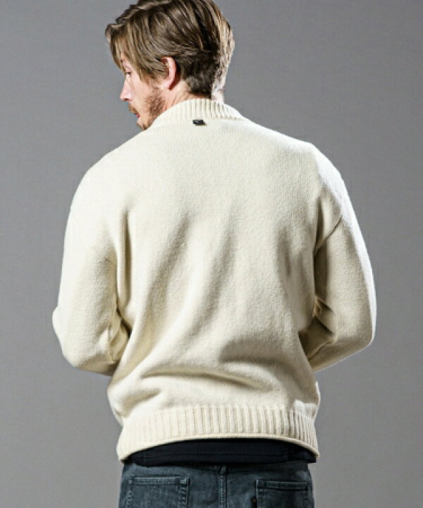 楽天市場】【wjk】【予約販売10月中旬〜下旬入荷】 zip knit sweater 