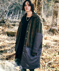 【glamb(グラム)】 Unknown Reversible Coat アンノウンリバーシブルコート(GB0322-JKT13)