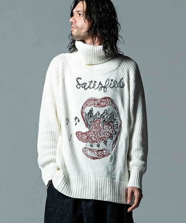 楽天市場】【glamb(グラム)】Lips and Song Turtle Knit リップス 