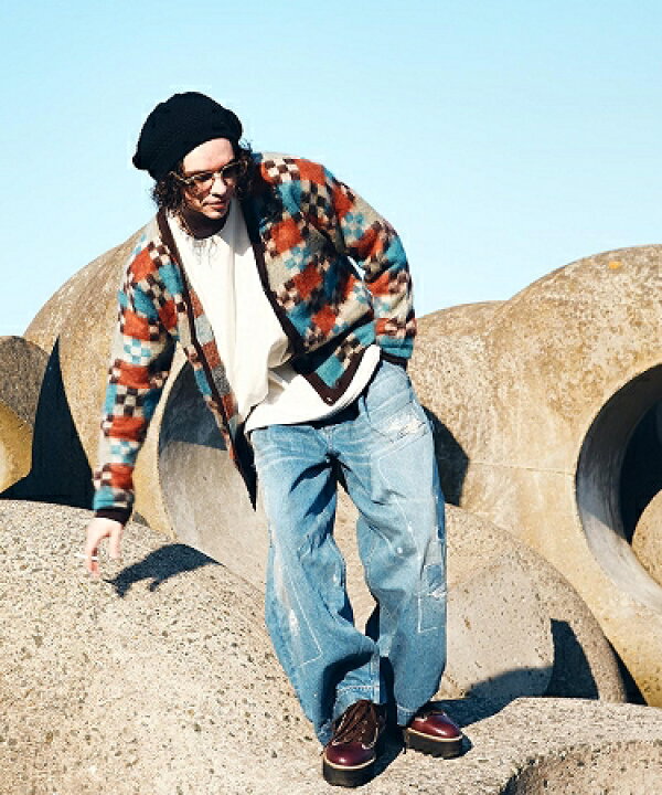 楽天市場】【glamb(グラム)】Grunge Stich Painter Pants グランジ 