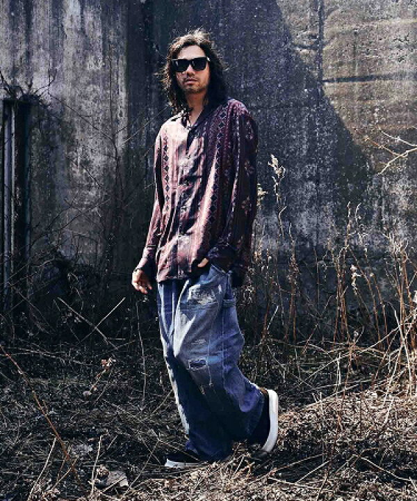 楽天市場】【glamb(グラム)】Grunge Stich Painter Pants グランジ 