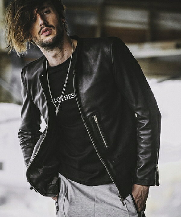 楽天市場】【NO ID.(ノーアイディー)】ｼｰﾌﾟﾚｻﾞｰｼﾝｸﾞﾙﾗｲﾀﾞｰｽJKT 