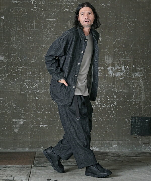 楽天市場】【EGO TRIPPING(エゴトリッピング)】WOOL DENIM TROUSERS 