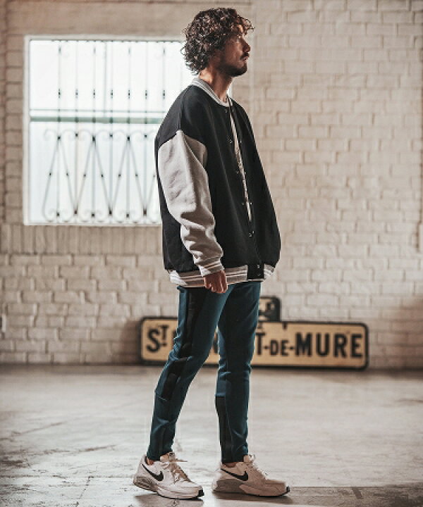楽天市場】【FACTOTUM(ファクトタム)】 Sweat Material Varsity Jacket 