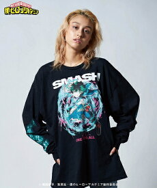 【glamb(グラム)】 Izuku Midoriya Long Sleeves T イズクミドリヤロングスリーブT (GB0422-HA01)