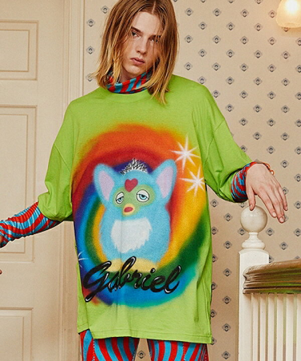 楽天市場】【TENDER PERSON(テンダーパーソン)】AIRBRUSH GABRIEL TEE  