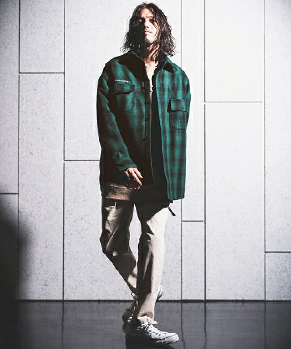 楽天市場】【NOISESCAPE(ノイズスケープ)】Plaid CPO(Chief petty 