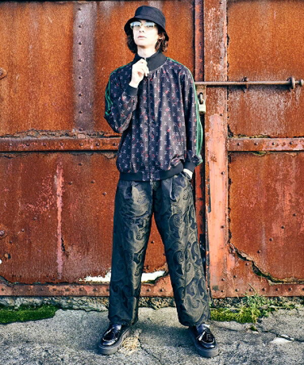 楽天市場】【glamb(グラム)】Whole Pattern Wide Pants ホールパターン 