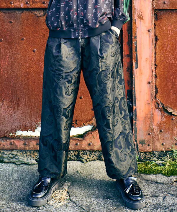 楽天市場】【glamb(グラム)】Whole Pattern Wide Pants ホールパターン 