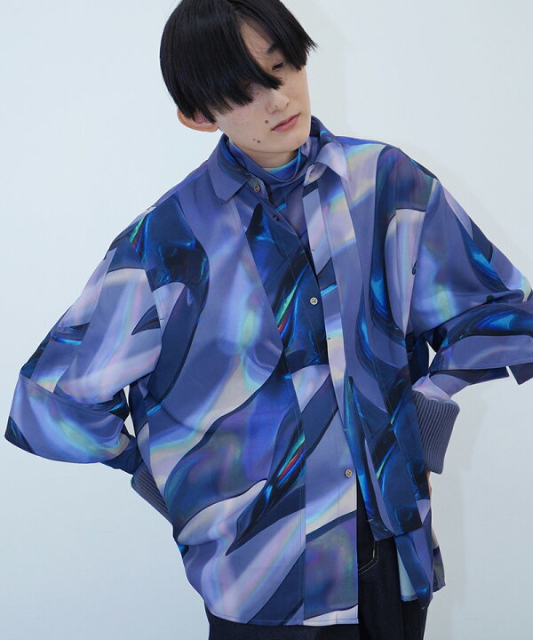 楽天市場】【HATRA(ハトラ)】Tri_Front_Shirt_OY シャツ(SH04-23ss 