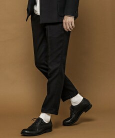 【MROLIVE(ミスターオリーブ)】RETORO POLYESTER TWILL -ONE PLEATS STA-PREST TAPERED PANTS テーパードパンツ(M-18102)