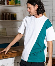 【CAMBIO(カンビオ)】Front Switch Design Short Sleeve Cut sew カットソー(S83523cmb)