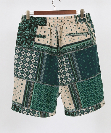 楽天市場】【CAMBIO(カンビオ)】Geometric Print Sarrouel Short Pants
