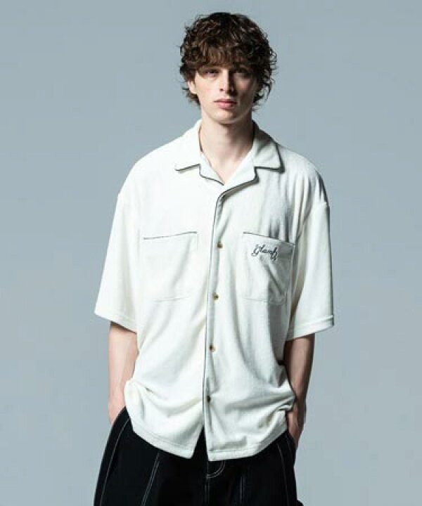 楽天市場】【glamb(グラム)】Pile Bowling SH パイルボウリングシャツ  