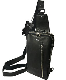 【DECADE(ディケイド)】【予約販売ご注文から1週間後出荷】Soft Horse Leather Body Bag　ボディバッグ(DCD-00961M)