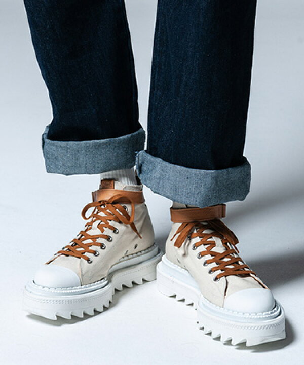 楽天市場】【glamb(グラム)】Shark Sole Canvas Sneakers シャーク 