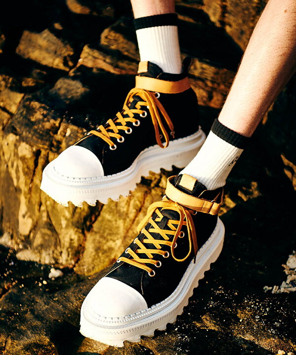 楽天市場】【glamb(グラム)】Shark Sole Canvas Sneakers シャーク 