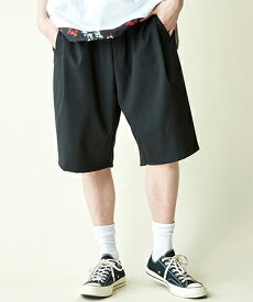 【rehacer(レアセル)】 Solotex Button Tuck Short Pants ショートパンツ(01230500004)