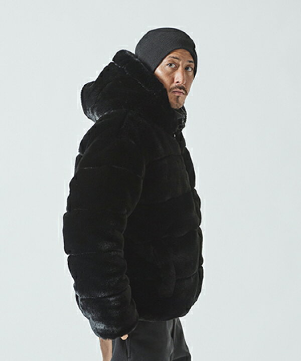 楽天市場】【ACANTHUS(アカンサス)】muta Faux Fur Hooded Jacket 