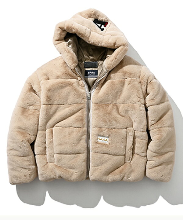 楽天市場】【ACANTHUS(アカンサス)】muta Faux Fur Hooded Jacket 