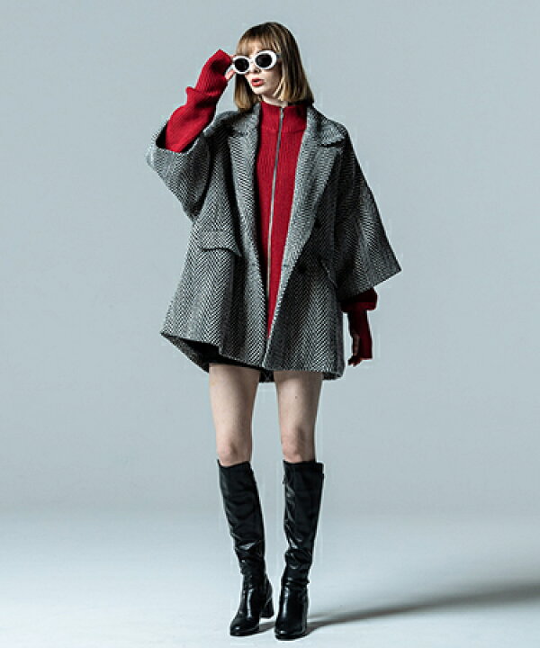 楽天市場】【glamb(グラム)】Herringbone Big JKT ヘリンボーンビッグ 