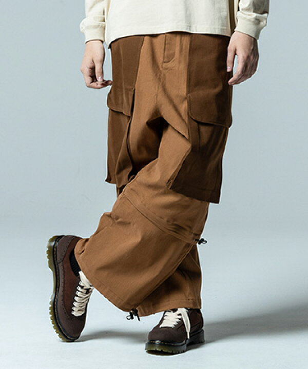 楽天市場】【glamb(グラム)】2WAY Cargo Pants 2ウェイカーゴパンツ 
