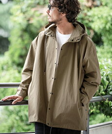 【Magine(マージン)】COTTON NYLON HOOD SHIRT COAT コート(MGN-232-018)