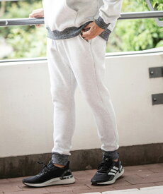 【Magine(マージン)】MELANGE RIB BRUSHED SWEAT JOGGER PANTS ジョガーパンツ(MGN-232-010)