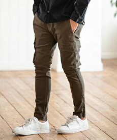 【Magine(マージン)】STRETCH TWILL SKINNY CARGO PANTS カーゴパンツ(MGN-232-012)