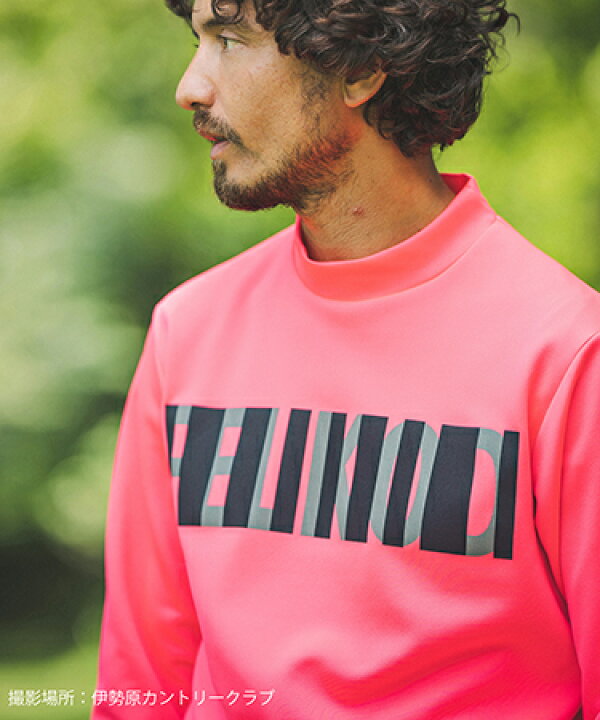 楽天市場】【felkod(フィルコッド)】Barcode Print Mock Neck Long  